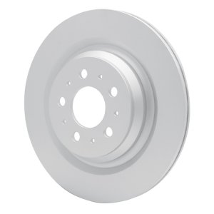 Tesla Model 3 Brake Rotor (1) - Rear - R1 Concepts - Hi-Carbon Alloy GEOMET Coated - `17-`25